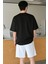 Erkek Tişört Baskılı Oversize T-Shirt Pamuklu Tişört Nature-Oversize 2