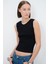 Kolsuz Triko Bluz Siyah 11545157000 1
