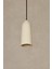 Doğal Doku Beton Sarkıt Avize, Açık Taş Rengi, El Yapımı Minimal Tavan Aydınlatması, 40X15 cm 1
