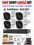 4 Kameralı Sony Lensli Fullhd Gece Görüşlü Güvenlik Kamerası Seti - Cepten Izle - 1080P 1