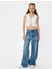 Yeni Sezon Crop Üst Polo Yaka Fermuar Detaylı Kolsuz Slim Fit 2