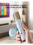 Karaoke Bluetooth Hoparlör Aggıy Ag-S7 Kablosuz Mikrofonlu Rgb LED Parti Işıklı 3