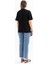 Siyah-Kısa Kollu Nakış Detaylı T-Shirt 3