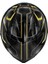 Gıvı 50.8 Mystıcal Siyah-Bronz-Sarı Kask 5