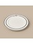 Kitchen Elegant Curves Porselen Pasta Tabağı - Siyah / Beyaz - 20 cm 1