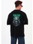 Punkyou-Oversize Tişört | Sırt Baskılı – Minimal Göğüs Desenli Unisex Tshirt 3