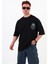 Punkyou-Oversize Tişört | Sırt Baskılı – Minimal Göğüs Desenli Unisex Tshirt 8