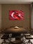 Türk Bayrağı Atatürk Cam Tablo - Cam Tablolar-Atatürk Tablo-Atatürk Portresi-Atatürk TABLOSU-ATA106 5