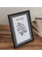 Deco Dandelion Çerçeve - Siyah - 15X21 cm 2