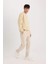 Yeni Sezon Slim Fit Dar Kesim Fermuar Cepli Pike Eşofman Altı 4