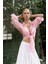 Lyra Oversize Pembe Gömlek 1