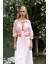 Lyra Oversize Pembe Gömlek 4