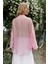 Lyra Oversize Pembe Gömlek 5