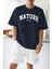Erkek Tişört Baskılı Oversize T-Shirt Pamuklu Tişört Nature-Oversize 1