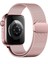 Apple Watch 10 42MM 6 7 8 9 10 Se Uyumlu 38 40 41MM Milano Metal Hasır Mıknatıslı Kordon Paslanmaz Çelik 5