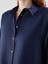 Yeni Sezon Oversize Keten Kadin Gomlek - S5JV61Z8 3