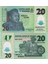 Nijerya 20 Naira 2022 Polymer ( Plastik ) Para. Çil Kondisyon. 1