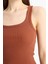 Yeni Sezon Slim Fit Dar Kesim Basic Düz Yuvarlak Yaka Fitilli Kaşkorse Atlet 5
