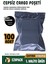 35X45+5 Cepsiz Kargo Poşeti Kokusuz Ambalaj Paketleme Poşet 100 Adet 1