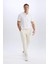 Yeni Sezon Jogger Pantolon Esnek Basic Düz Beli Bağcıklı Cepli Düz Paça 2