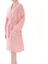 Pure Waffle Pamuk Bornoz - Pembe 2