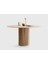 Breeze Yuvarlak Ahşap Bohem Masa 130X130 3