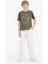 Yeni Sezon Erkek Çocuk Wide Leg Standart Paça Gabardin Pantolon 4