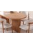 Calista Oval Ahşap Bohem Yemek Masası 90X180 4