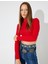 Yeni Sezon Koton x Zeynep Bastık - Uzun Kollu Slim Fit Boğazlı Triko Crop Kazak 1