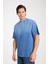 Erkek Bisiklet Yaka Pamuk Moon Baskılı T-Shirt - Modern ve Şık Spor Tarzı, Yazlık 5