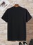 Beyaz Renk Erkek V Yaka T-Shirt Pamuklu Günlük Tişört 3