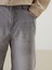 Yeni Sezon Loose Fit Erkek Jean Pantolon - S5PA46Z8 3
