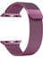 Apple Watch 10 9 8 7 6 Se Ultra Uyumlu 42 44 45 46 49MM Milano Metal Hasır Mıknatıslı Kordon Paslanmaz Çelik 1