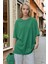 Kadın Bntn Basic Düz Baskısız Oversize Salas T-Shirt 1