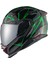 X.wst 3 B-Sıde Siyah Yeşil Kask 1