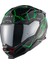 X.wst 3 B-Sıde Siyah Yeşil Kask 2