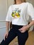 Ekru Lemon Detaylı Tshirt 5