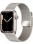 Apple Watch 10 9 8 7 6 Se Ultra Uyumlu 42 44 45 46 49MM Milano Metal Hasır Mıknatıslı Kordon Paslanmaz Çelik 2