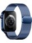 Apple Watch 10 9 8 7 6 Se Ultra Uyumlu 42 44 45 46 49MM Milano Metal Hasır Mıknatıslı Kordon Paslanmaz Çelik 3