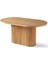 Terra Oval Natural Ahşap Bohem Masa 80X160 6