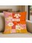 Papatya Desenli Kırlent Kılıfı – 43X43 Cm, Çift Taraflı, Fermuarlı, Yıkanabilir 1