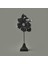 Deco Fiore Dekor - Siyah / Gümüş - 32 cm 1