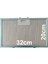 Bosch DWK095G60T/01 Davlumbaz Aspiratör Filtre Alüminyum Süzgeç Metal Kaset Yağ Filtresi Uyumlu 2