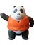 Vintage Orijinal Yelekli Panda Figür Oyuncak & 7 cm 1