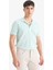 Yeni Sezon %100 Pamuk Slim Fit Dar Kesim Polo Yaka Kısa Kollu Pamuklu Nakışlı Pike Polo Tişört 2