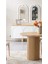 Zenith Iskandinav Oval Natural Ahşap Bohem Masa 90X190 3