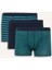 Yeni Sezon Regular Fit Çizgili 3'lü Boxer 1