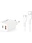 CTA-350 Ut 35W Pd/qc + Type-C To USB 3A Kablolu Şarj Seti 1