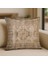 Bej Etnik Desenli Motif Kilim Baskı Kırlent Kılıfı 2