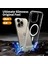 iPhone 15 Pro Uyumlu Kamera Korumalı Magsafe Wireless Şarj Özellikli Şeffaf Silikon Kılıf 3